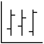 Chart High Low SVG Icon